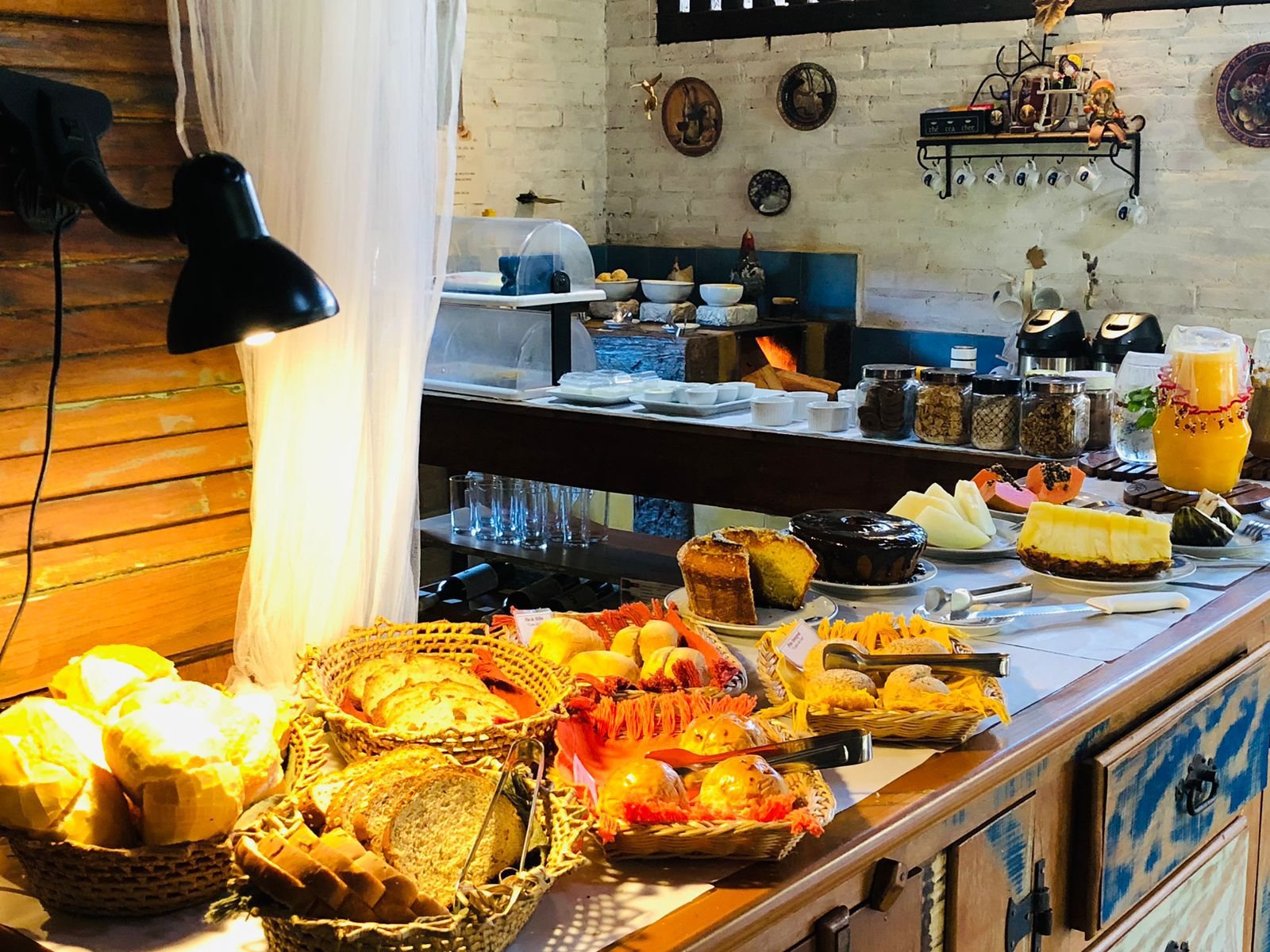Buffet do café da manhã